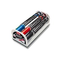 Pentel Maxiflo Flex-Feel - popisovač na bílé tabule - sada 4 ks + houba