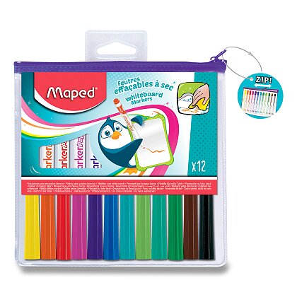 Obrázok produktu Maped WB Fun Colours - popisovače - 12 farieb