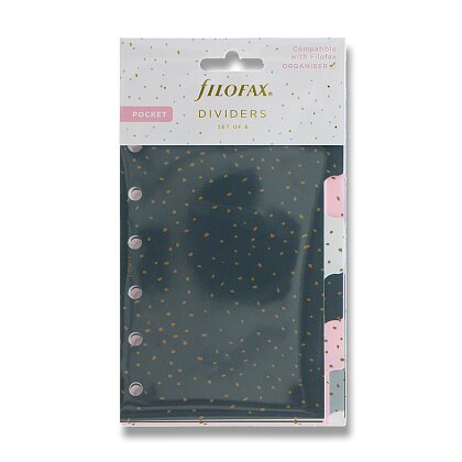 Obrázok produktu Filofax - náplň vreckový A7 - rozraďovač Confetti 6 záložiek
