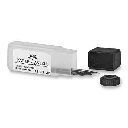 Obrázek produktu Faber-Castell Compass - náhradní sada pro kružítka - 4 ks