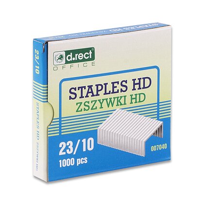 Obrázek produktu Drátky do sešívačky - 23/10, 1000 ks