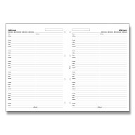 Filofax - náplň A4 - adresář