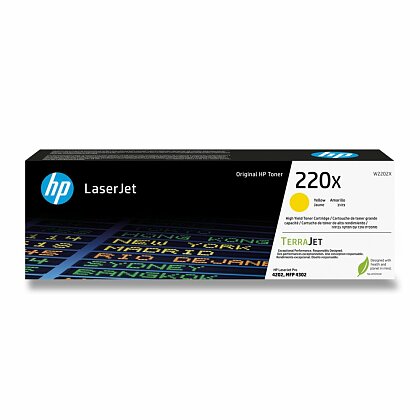 Obrázok produktu HP - toner č. 220X, W2202X, yellow (žltý), 5,5K pre laserové tlačiarne