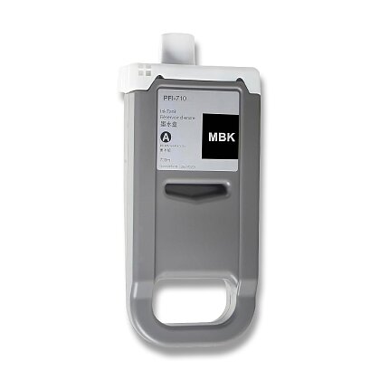 Obrázek produktu CANON - cartridge PFI710MBK, 700 ml, matt black (černá) pro inkoustové tiskárny
