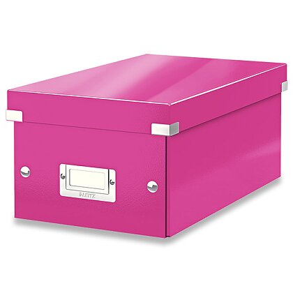 Obrázek produktu Leitz Click & Store - box na DVD - růžový