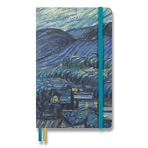 Diář Moleskine MoMA Van Gogh 2027 - tvrdé desky