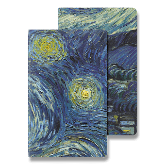 Obrázek produktu Sešity Moleskine Cahier MoMA Van Gogh - L, čistý, 2 ks