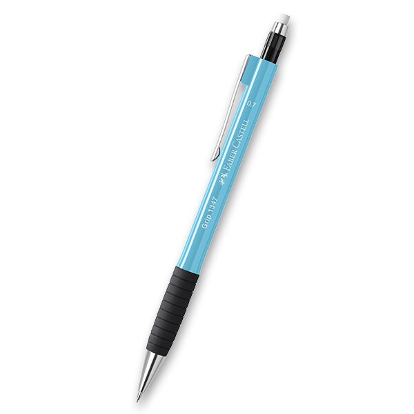 Mechanická tužka Faber-Castell Grip 1347 0,7 mm, výběr barev sv. modrá