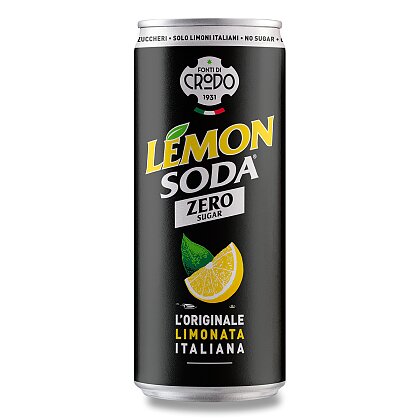Product image Lemonsoda - nealkoholický nápoj - ZERO, citrón, 0,33 l