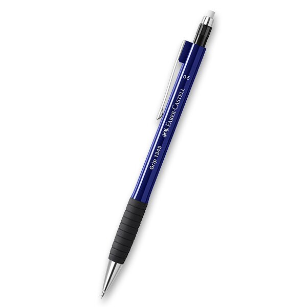 Mechanická tužka Faber-Castell Grip 1345 0,5 mm, výběr barev tm. modrá