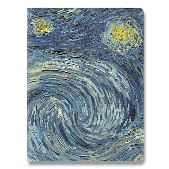 Obrázek produktu Sešit Moleskine Cahier MoMA Van Gogh - XL, linkovaný, modrý