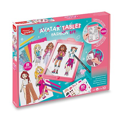 Obrázok produktu Maped Creativ Avatar - kreatívna sada - Tablet Fashion