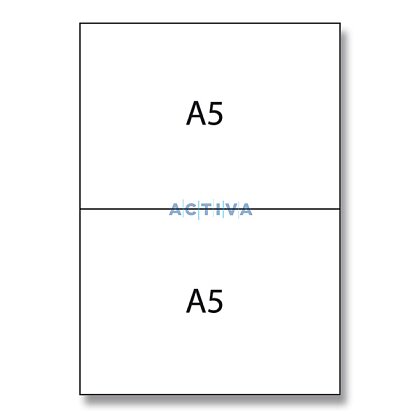 Obrázek produktu OA - samolepicí etikety - 210,0 x 148,5 mm, 200 etiket