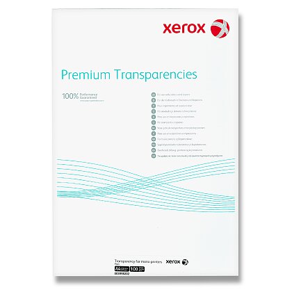 Obrázok produktu Xerox 3R98202 - fólie pre laserovú tlač - A4, 100 listov, čiernobiela tlač