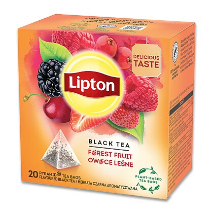 Obrázek produktu Lipton Forest Fruit Tea - černý čaj pyramida