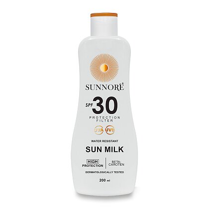 Product image Sunnoré - opalovací mléko - SPF30, 200 ml