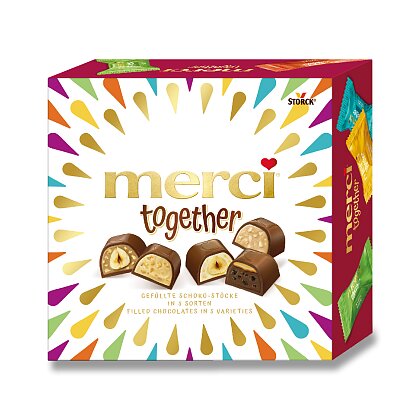 Product image Merci Together - chocolate pralines - 175 g