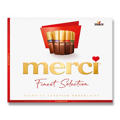 Obrázek produktu Merci - čokoládová bonboniéra - 250 g
