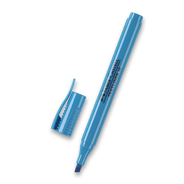 Zvýrazňovač Faber-Castell Textliner 38 modrý