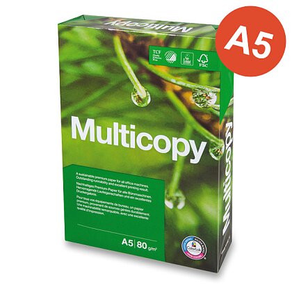 Obrázek produktu MultiCopy Original - xerografický papír - A5, 80 g, 500 listů