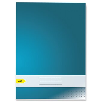 Obrázek produktu Školní sešit Premium 448 - A4, tečkovamý, 40 listů, mix barev
