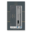 Náhledový obrázek produktu Parker Jotter Stainless Steel CT - sada plnicí a kuličkové pero