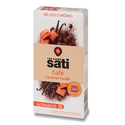 Obrázok produktu Sati Arabica Caramel Vanillé - kapsule do kávovaru - 10 kapsúl