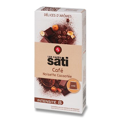 Obrázok produktu Sati Arabica Lieskový oriešok - kapsule do kávovaru - 10 kapsúl
