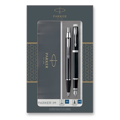 Product image Parker IM Black CT - set of fountain pen and ballpoint pen