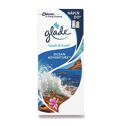Obrázek produktu Glade touch & fresh - osvěžovač vzduchu - Ocean adventure, náplň, 10 ml