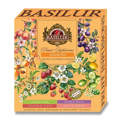 Product image Basilur Fruity Fusions Assorted - set of fruit teas without hibiscus