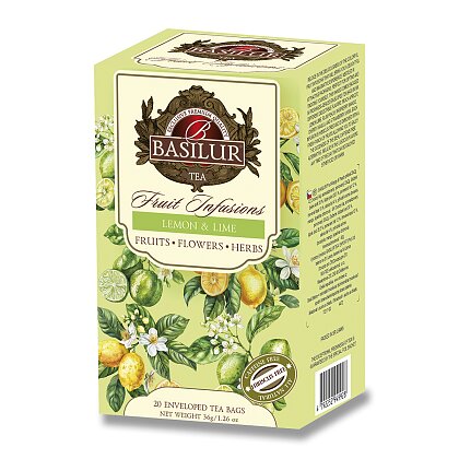 Product image Basilur Fruity Fusions - fruit tea without hibiscus - lemon and lime