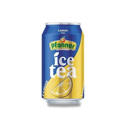 Obrázek produktu Pfanner Tee - černý čaj - Citron, plech 0,33 l