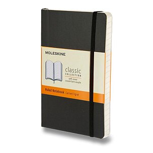 Zápisník Moleskine - měkké desky