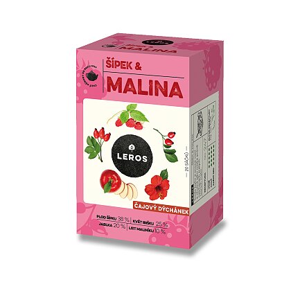Obrázek produktu Leros Čajový Dýchánek - bylinný čaj - šípek a malina