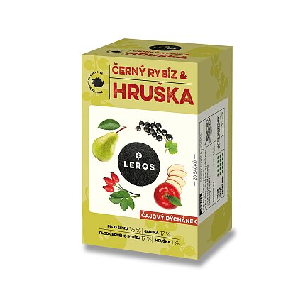 Product image Leros Tea Party - herbal tea - Blackcurrant & pear