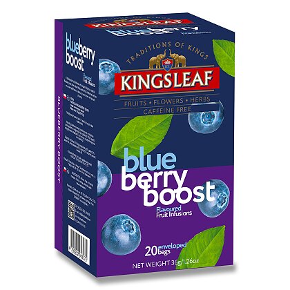 Obrázek produktu Kingsleaf - ovocný čaj - borůvka 20 ks