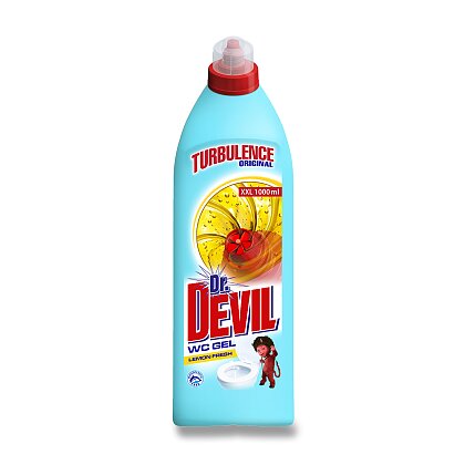 Obrázek produktu Dr. Devil Turbulence - wc gel - Lemon fresh, 1 l