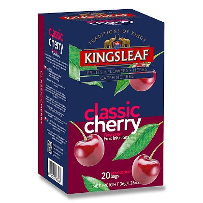 Obrázok produktu Kingsleaf - ovocný čaj - čerešňa - 20 ks