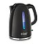 'Náhledový obrázek produktu Russell Hobbs Textures Plus - rychlovarná konvice - černá