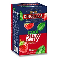 Kingsleaf - ovocný čaj - jahoda - 20 ks