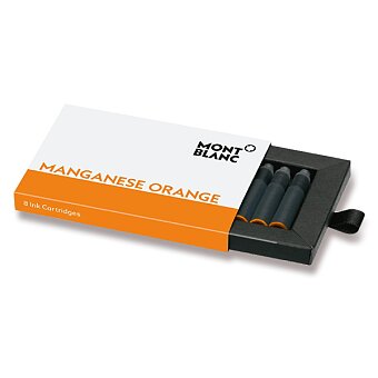 Obrázek produktu Inkoustové bombičky Monblanc Maganese Orange - 8 ks
