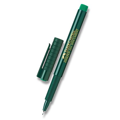 Obrázok produktu Faber-Castell Finepen 1511 - popisovač - 0,4 mm, zelený