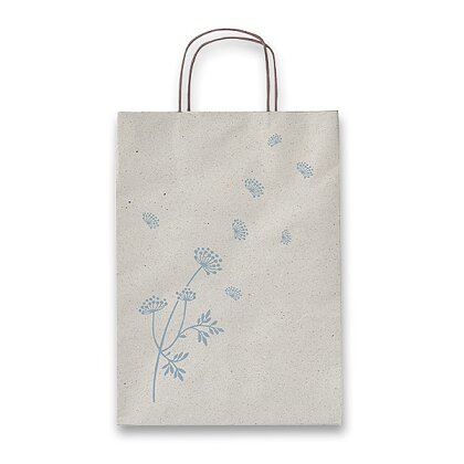 Obrázek produktu Sadoch Allegra Carta Erba - papírová taška - modrá, 180 x 80 x 210 mm