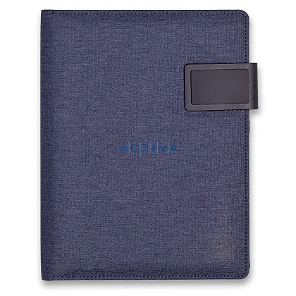 Obrázek produktu Strepia - portfolio s magnetickým zapínáním - A5, modré, 235 x 185 x 15 mm