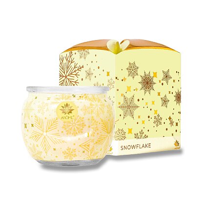 Product image ARÔME - svíčka ve skle - Snowflake, 90 g