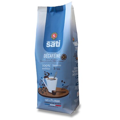 Product image Sati Décafeinated - zrnková káva - bez kofeinu, 500 g