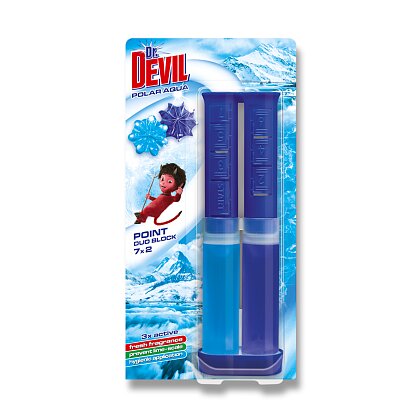 Obrázek produktu Dr. Devil DUO - WC blok - Polar aqua