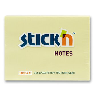 Obrázek produktu Samolepicí bloček Stick´n Notes - 76 × 101 mm, 100 listů