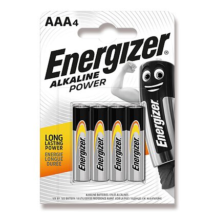 Obrázek produktu Energizer Alkaline Power - alkalická baterie - AAA, 4 ks